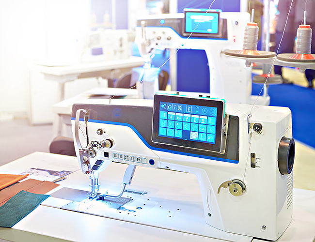 Textile Industry, Industrial Sewing & Engineered Embroidery Machines