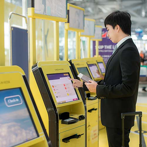15 inch OFT Airport Check-in Kiosk