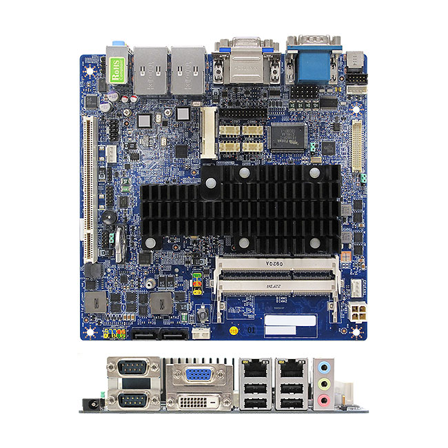 MX255D 3rd generation Intel Atom D2550 mini-ITX Motherboard low-power