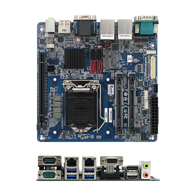 MX310H Intel H310 mini-ITX motherboard ATX Power