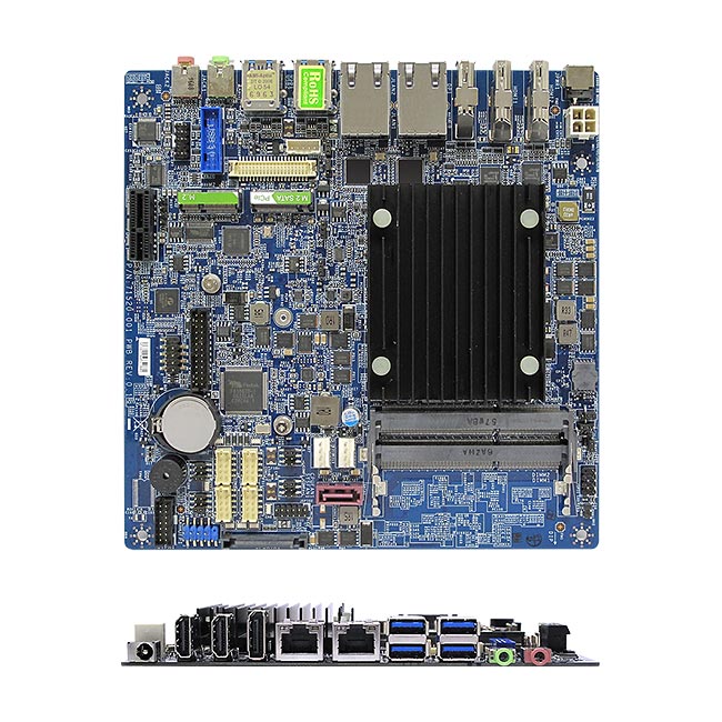 MX3350N Intel Apollo Lake N3350 Dual Core Fanless Low Profile mini-ITX Motherboard