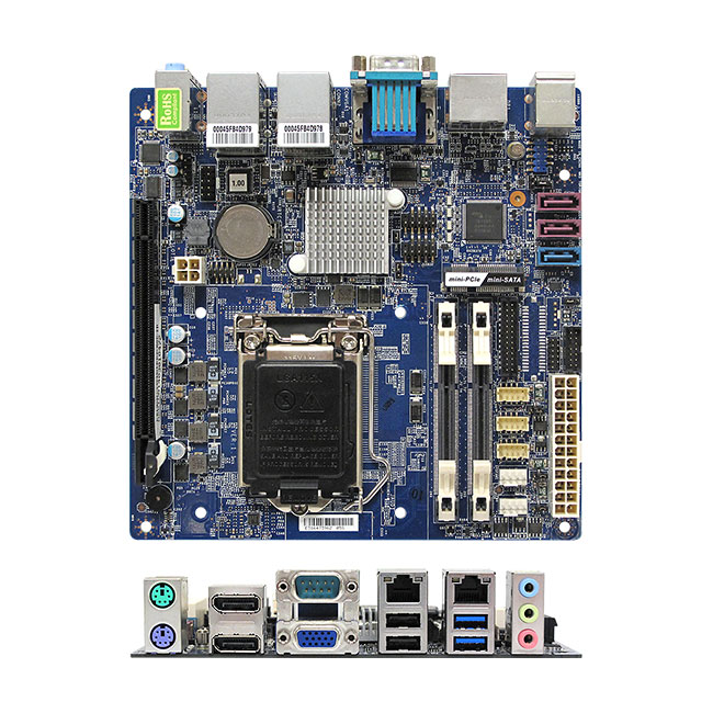 MX81H Intel H81 mini-ITX Motherboard supports Intel Haswell Core Desktop processors