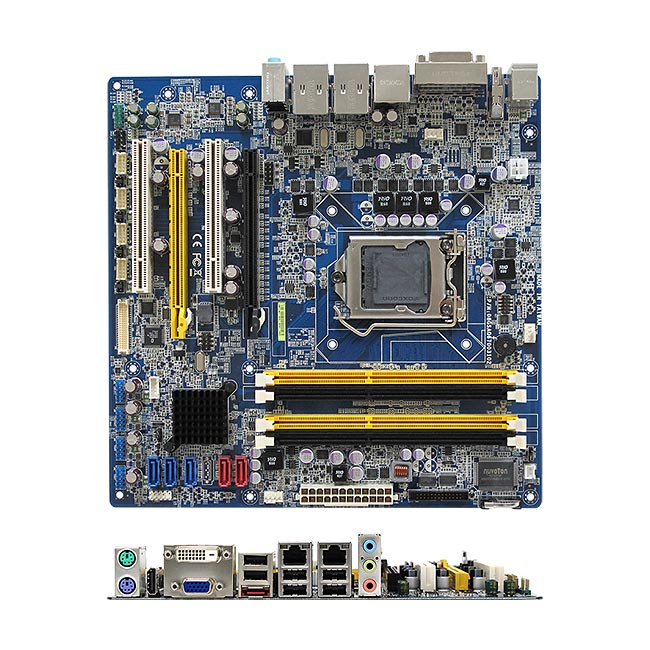 RX67QV Intel Q67 Micro ATX Motherboard with LVDS connector onboard