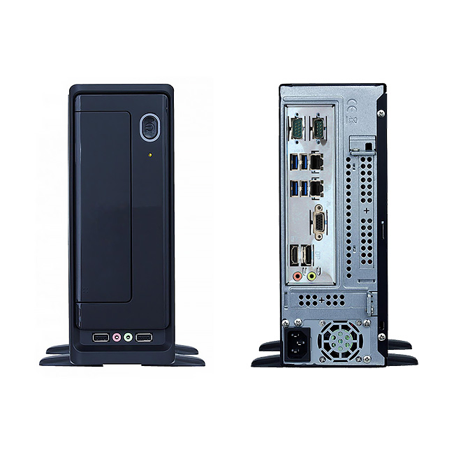 SySTIUM® Model 515 Chassis + Power Supply + BCM MX310H Mini-ITX Motherboard for Certified Solution