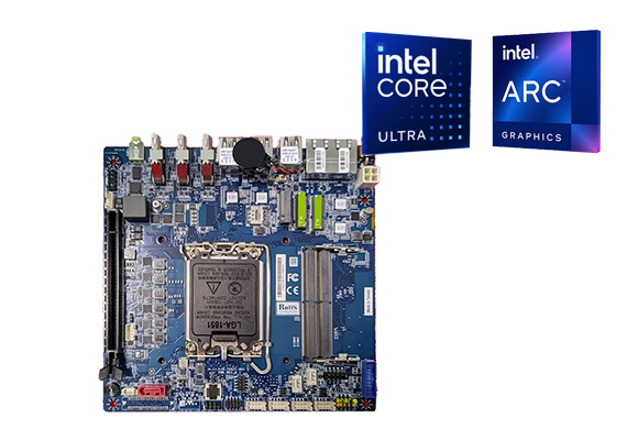 MX-MTLPS Thin Mini ITX supports Intel Core Ultra processor