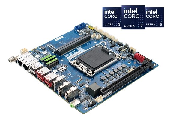 MX-MTLPS Thin Mini ITX supports Intel Core Ultra processor