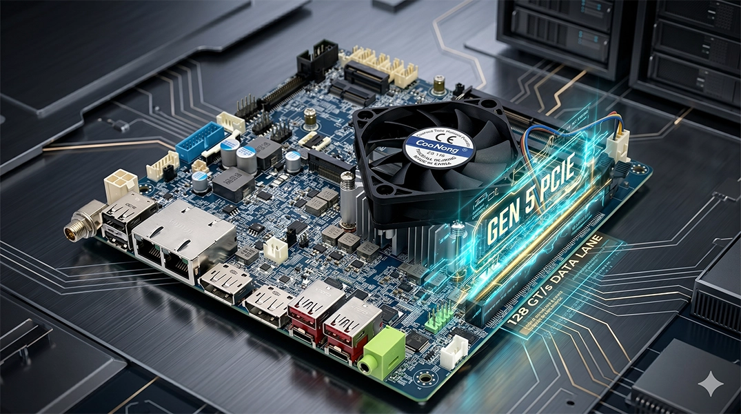 MX-PTL Mini ITX Gen5 PCIe