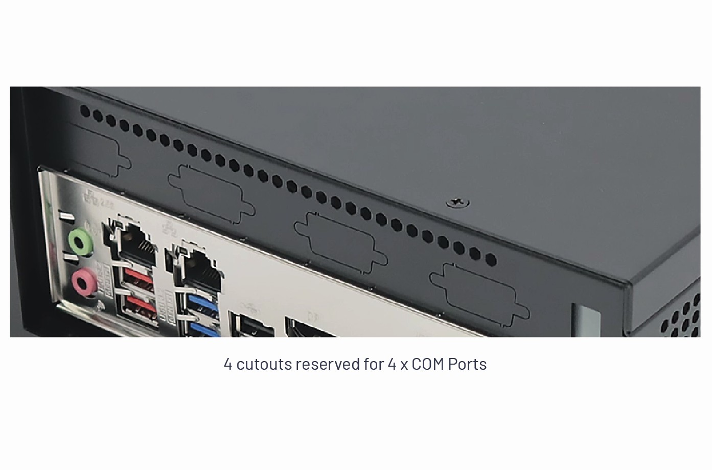 BI370-610H Barebone Computer rich IO