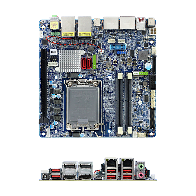 MX680RD Mini ITX Motherboard supports 12th/13th/14th Intel Core I 